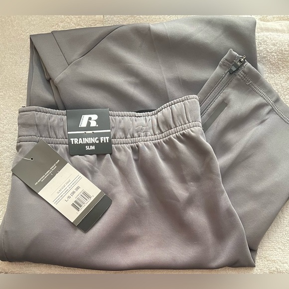 Russell Large Gray Sweatpants NWT with FREE Nike Long Sleeve T-Shirt NWT - Picture 14 of 16
